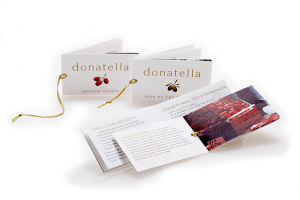 Donatella food launch material