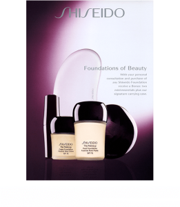 Shiseido gift with purchase